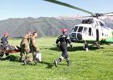 Польскую туристку спасли на вертолете из высокогорной Тушетии