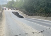 Мост упал в реку в Дагестане (ВИДЕО)