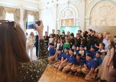 Детский праздник в Москве организовали Фонд культуры РФ и Представительство Фонда Гейдара Алиева