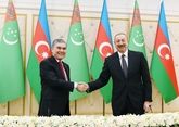 Ильхам Алиев прибыл в Туркменистан