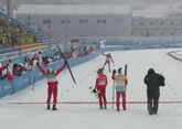 Российские лыжники завоевали &quot;золото&quot; Олимпиады в эстафете