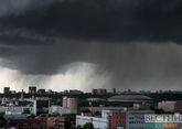 Непогода будет царить в Казахстане в пятницу, 13 мая