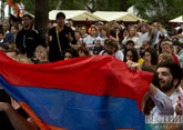 Армянская оппозиция проводит очередную протестную акцию в Ереване