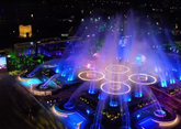 Самый большой в стране мультимедийный фонтан официально открыли в Дербенте