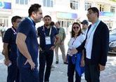 Министр молодежи и спорта и генсекретарь НОК Азербайджана провели в Конье встречу с национальной футбольной сборной