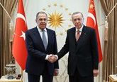 Лавров проводит встречу с Эрдоганом