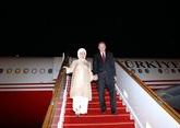 Эрдоган прилетел в Баку с государственным визитом