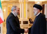 Премьер-министр Армении Никол Пашинян и президент Ирана Эбрахим Раиси