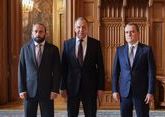 Лавров подытожил переговоры глав МИД РФ, Азербайджана и Армении в Москве