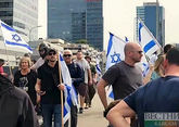 Многотысячная акция протеста прошла в Тель-Авиве
