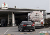 Сколько топлива отправлено сегодня по дороге Агдам-Ханкенди?