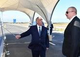Азербайджан открыл платную дорогу до границы с Россией