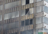 Пожар вспыхнул в центре Москвы
