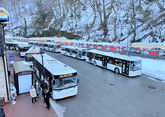 Сочи запустит дополнительные автобусы в Красную Поляну на Новый год 