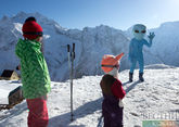 В горах Сочи открыли трассу для беговых лыж