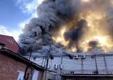 Крупный пожар в ЦУМе в Буйнакске потушили