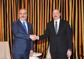 В Мюнхене состоялась встреча Ильхама Алиева и главы МИД Турции 
