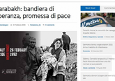 Итальянцам рассказали о Ходжалинском геноциде 