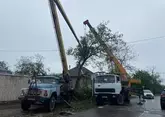 В результате урагана пострадало свыше 600 зданий в Черкесске