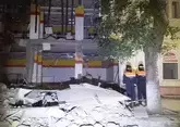 Стена дома рухнула на центральной улице Анапы