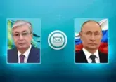 Владимира Путина с 72-летием поздравил Касым-Жомарт Токаев