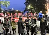 У здания парламента Тбилиси начался оппозиционный митинг