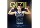 Азербайджанская спортсменка стала чемпионкой по борьбе