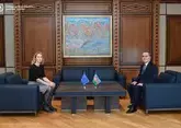 Глава МИД Азербайджана провел переговоры с Каей Каллас