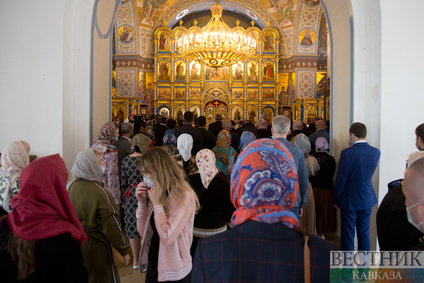 В Москве помянули жертв Бесланской трагедии (фоторепортаж)