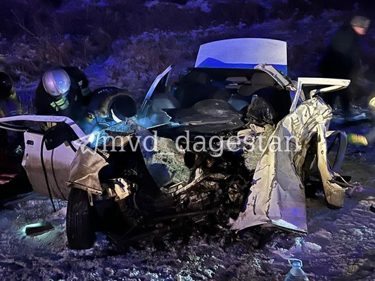 Подросток-пассажир погиб в аварии в Дагестане