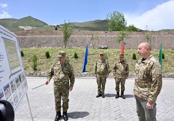 Ильхам Алиев заложил два новых села в Кельбаджарском районе