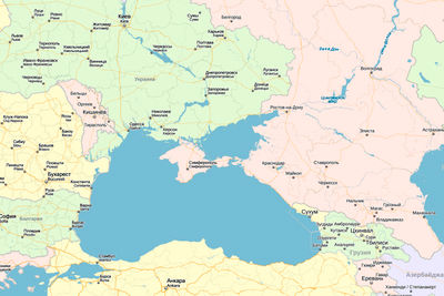 Украина потребовала от AFP объяснений из-за карты с российским Крымом 