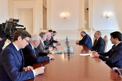 Ильхам Алиев встретился с сопредседателями Минской группы ОБСЕ 2019-02-21