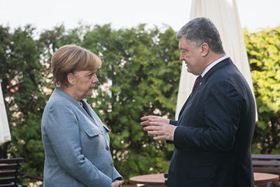 Меркель и Порошенко встретятся в Берлине 12 апреля