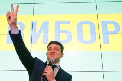 Украина поверила в Зеленского на 73,21% 