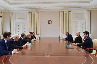 Ильхам Алиев встретился с сопредседателями Минской группы ОБСЕ 2019-05-30