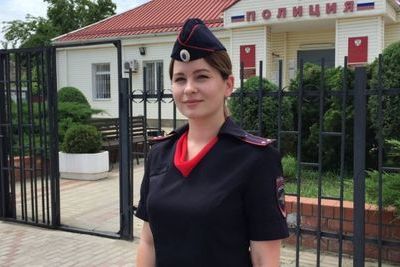 Лейтенант полиции на Кубани помогла землякам потушить пожар