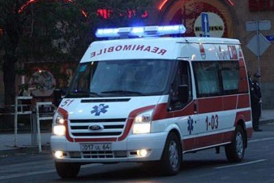 В Армении перевернулся автобус с сотрудниками детсада