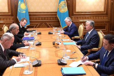 Токаев встретился со спецпредставителем Евросоюза по Центральной Азии 