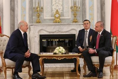 Лукашенко и Бахтадзе провели переговоры в Минске