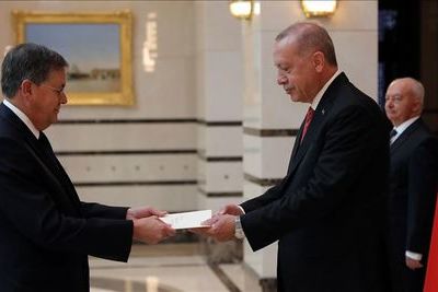 Новый посол США в Турции вручил Эрдогану верительные грамоты