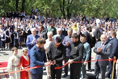 В чеченском горном селе Махкеты открылась новая школа