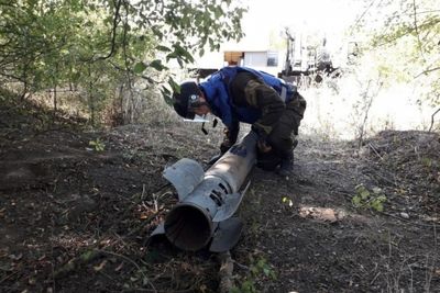 Авиабомбу и реактивный снаряд обезвредили в двух районах Чечни