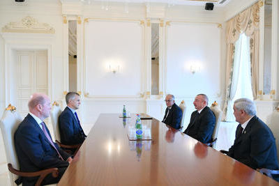 Ильхам Алиев принял делегацию BP