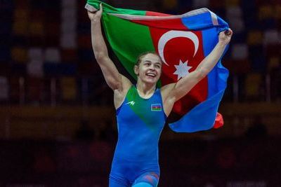Азербайджанская спортсменка Мария Стадник стала двукратной чемпионкой по борьбе 