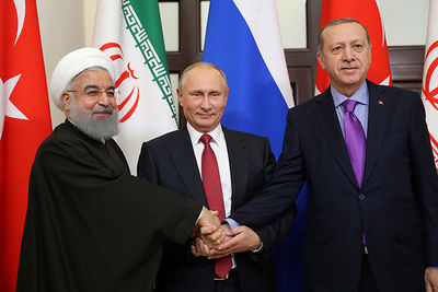О чем договорились Путин, Эрдоган и Рухани