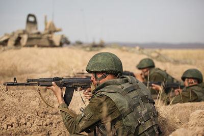В пяти регионах Северного Кавказа и Закавказья проходят батальонные учения