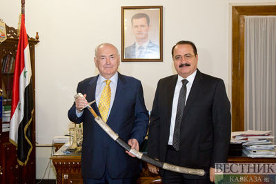 Александр Дзасохов получил от Башара Асада &quot;Дамасский меч&quot;