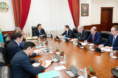 Премьер-министр Казахстана и глава &quot;Росатома&quot; обсудили совместные проекты