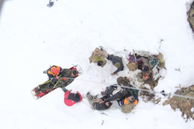 Обмороженного альпиниста спасли с Айлама